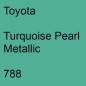 Preview: Toyota, Turquoise Pearl Metallic, 788.